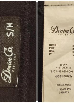 Чорний джинсовий пояс корсет denim co люверси шнурок позаду блискавка5 фото