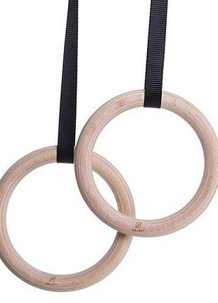 Кольца гимнастические для кроссфита modern fi-2604 черный (56363139), zelart