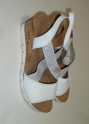 Р 39 босоножки на танкетке gabor . eu 6 , стелька 25,5 см\