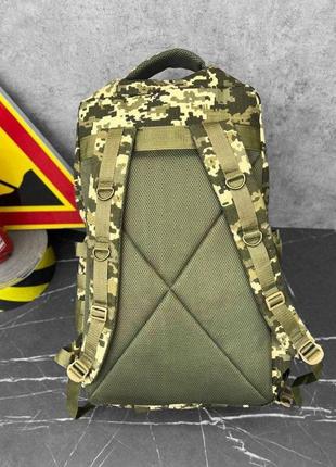 Штурмовой тактический рюкзак пиксель 55л на молле милитари армейский военный пиксельный рюкзак 50л3 фото