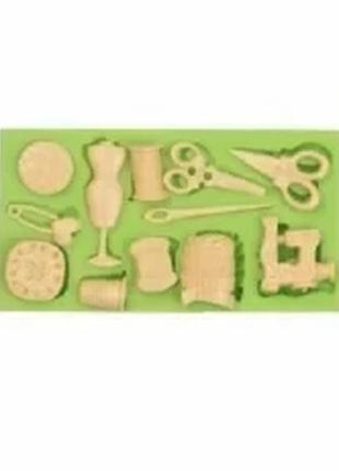 Силіковий молд "швейні застосунки"