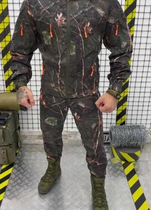 Армійський костюм dark forest костюм камуфляж камуфляжний тактичний костюм темний ліс7 фото