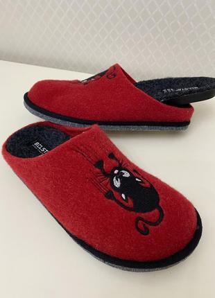 Женские тапочки белста, мужская подошва.отъемная анатомическая стелька.