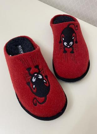 Женские тапочки белста, мужская подошва.отъемная анатомическая стелька.