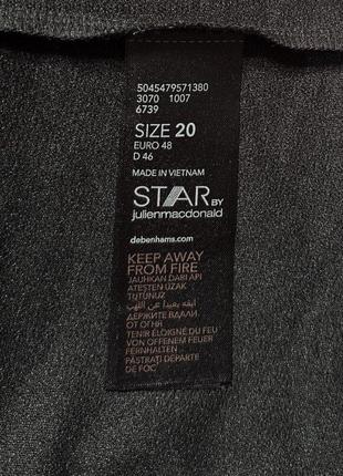 Ефектна блуза star by julien macdonald, розмір 20/48, нова з етикеткою7 фото