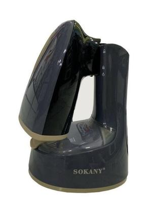 Відпарювач ручний вертикальний 1300 вт парогенератор для одягу та штор від мережі sokany sk-gt-30652 фото