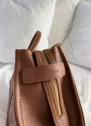 Женская сумка marc jacobs tote bag brown mini8 фото