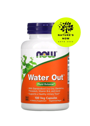 Now foods водний баланс — 100 капсул/сша, water out