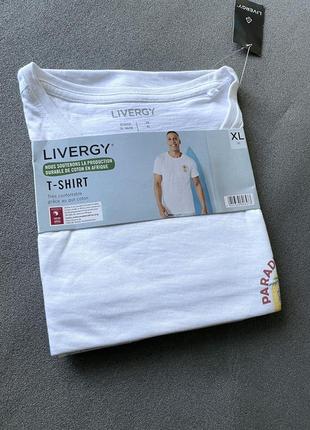 Толстовка белая хлопковая livergy