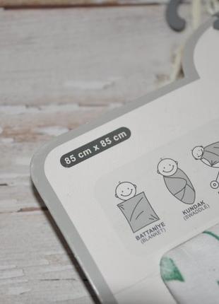 Новый плед из муслина муслиновая пеленка одеяло для новорожденных унисекс lc waikiki вайки