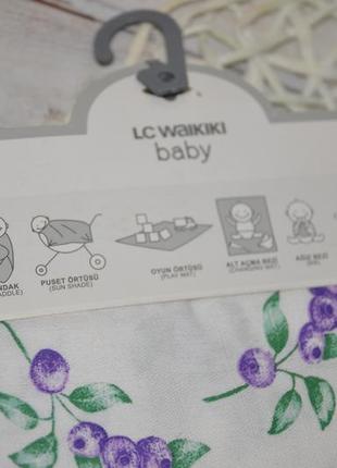 Новый плед из муслина муслиновая пеленка одеяло для новорожденных унисекс lc waikiki вайки
