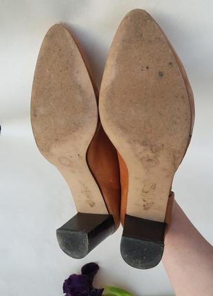 Стильные базовые туфельки натуральная кожа8 фото