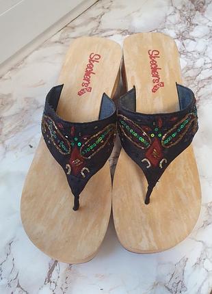 Шльопанці скетчерс р.40