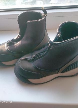 Детские демисезонные ботинки для мальчика zarа