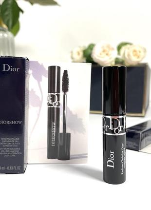 Туш dior для об’єму diorshow mascara. 4мл. оригінал.