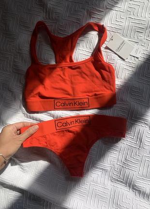 Набор комплект белья от sleeve calvin klein