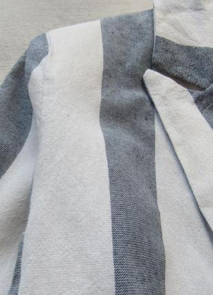 Пиджак жакет блейзер в полоску от zebra4 фото