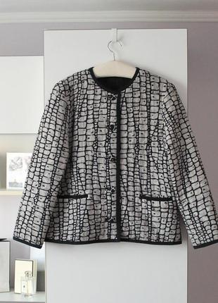 Шикарная стеганая куртка из натурального шелка
