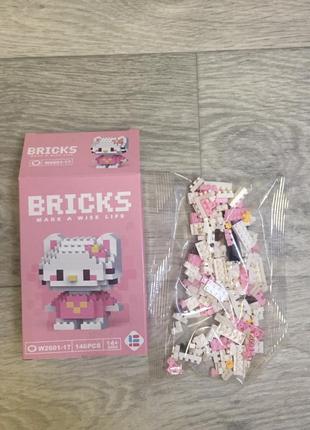 Дитячий конструктор bricks hello kitty