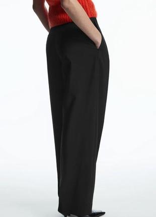 Tailored wide leg брюки cos 100% шерсть3 фото