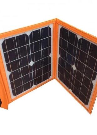 Портативная солнечная панель gdtimes gd-zd0610, 10 вт на 3 usb3 фото