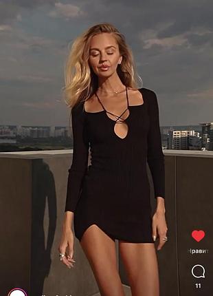 Мини платье