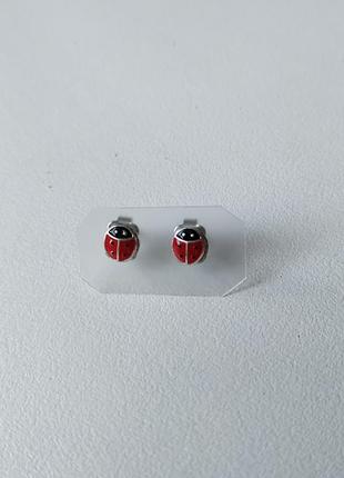 Avon серьги пусеты "солнечки" бренд маркировки