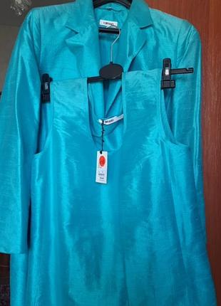 Новый костюм двойка праздничный и в офис xl