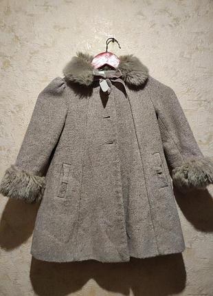 Пальто на дівчинку весна осінь