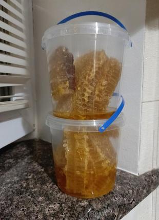 Медовые соты, сотовый мед