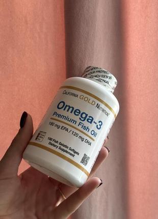 Омега-3 від California Gold Nutrition