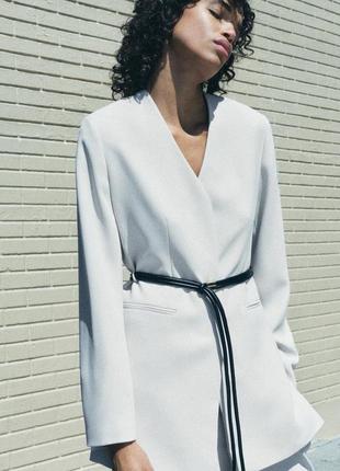 Блейзер zw collection с ремнем
