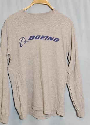 Boeing, авиа кофта с длинным рукавом, лонгслив, м6 фото