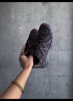 Nb 610 burgundy grey3 фото