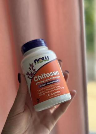 Now foods chitosan plus chromium