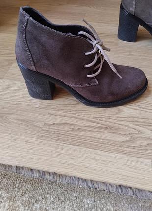 Осенние замшевые череки