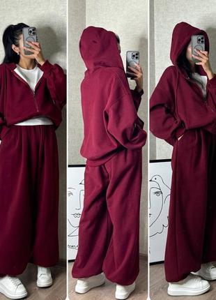Костюм oversize : худи + джоггеры