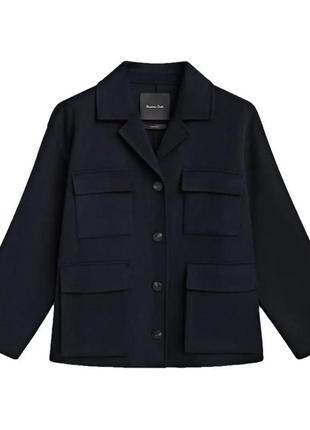 Пальто-жакет massimo dutti