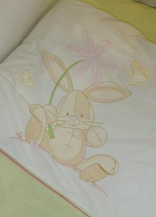 Постіль дитяча та бортики tuttolina сатинова бавовна