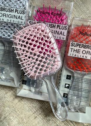 Расческа superbrush plus hollow comb