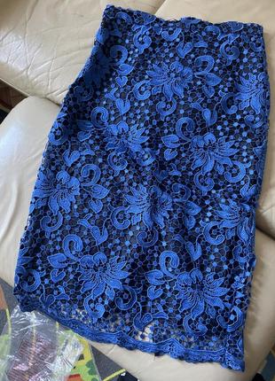 Синяя юбка finery 79112