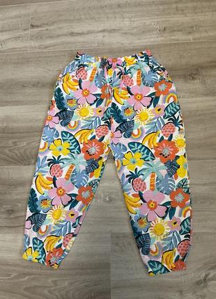 Штаны спортивные трикотажные тонкие tu 4-5 лет