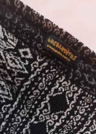 Оригінальні легкі і зручні штани-шаровари, losbanditos.  💯 % - віскоза.4 фото