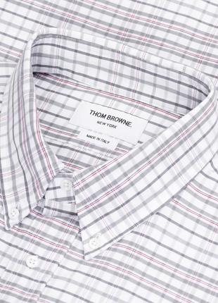 Хлопковая рубашка thom browne оригинал
