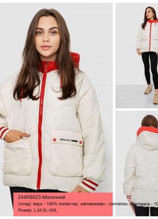Куртка женская демисезонная с рукавом реглан, 244r8023