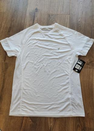 Спортивна футболка для бігу біла