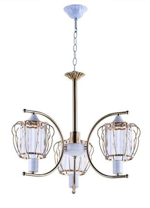 Люстра потолочная sirius ю 8874а/3 на 3 плафона