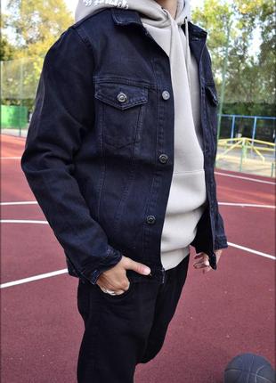Джинсовая куртка jeans i8 denim black