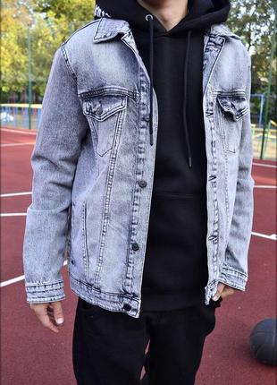 Джинсовая куртка  jeans i8 denim gray