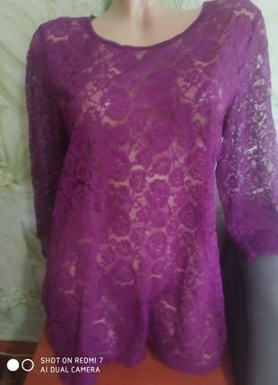 Кофточка ажурна 50 р.